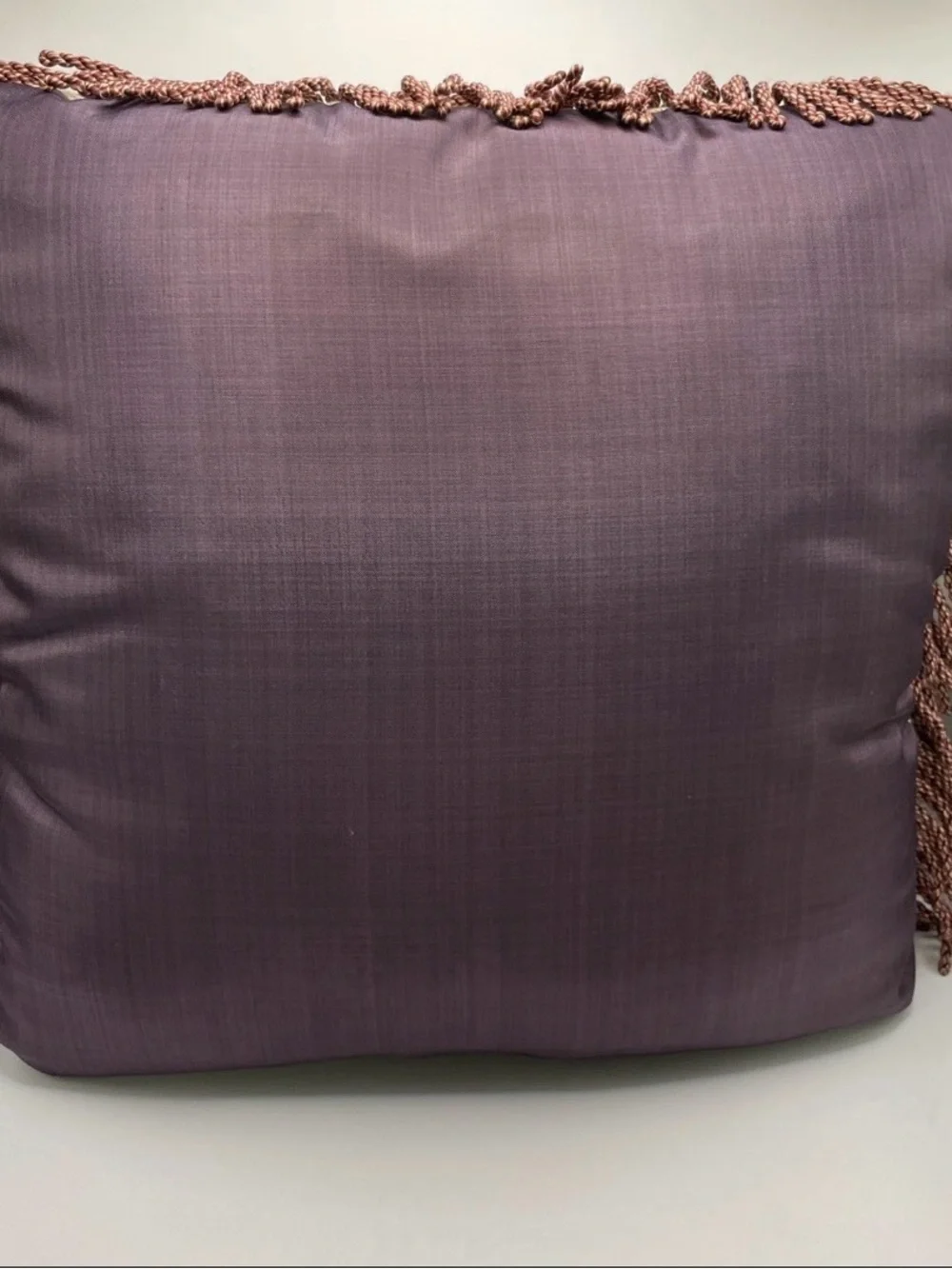 Croscill Amethyst Floral Square Decorative Throw Pillow Chambord/Cassis